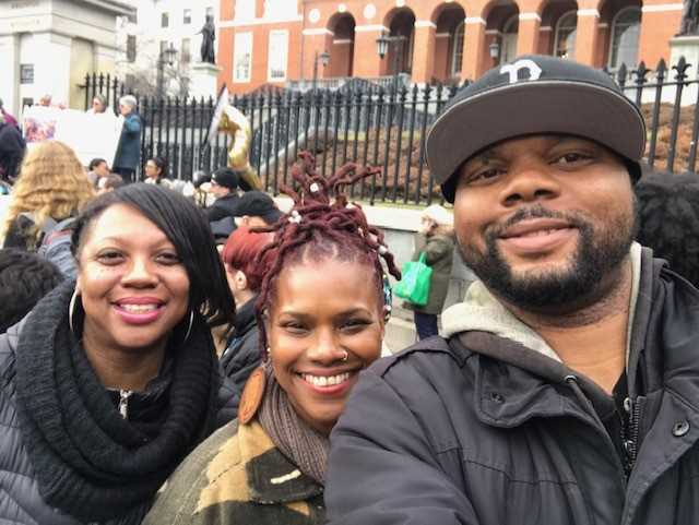 CSNDC Staff and Keeping Codman Affordable Members at State House Rally CSNDC Staff and Keeping Codman Affordable Members at State House Rally