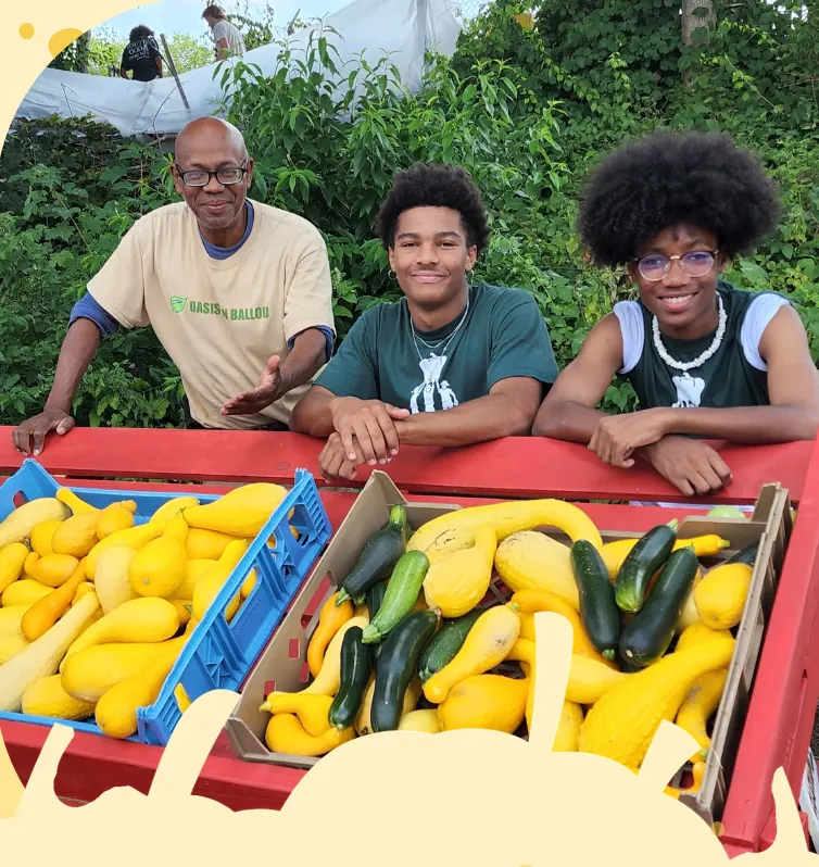 Oasis on Ballou Farm Volunteers